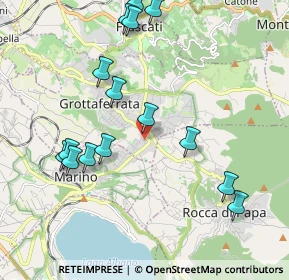 Mappa Via Montegrappa, 00046 Grottaferrata RM, Italia (2.31267)