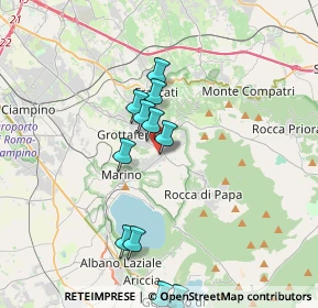 Mappa Via Montegrappa, 00046 Grottaferrata RM, Italia (3.71)