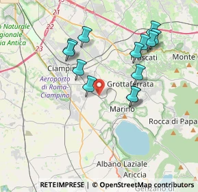 Mappa Pantanella, 00043 Ciampino RM, Italia (3.84154)