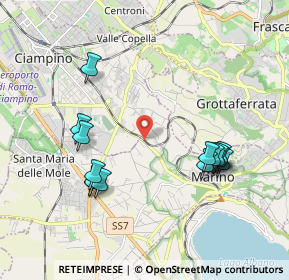 Mappa Pantanella, 00043 Ciampino RM, Italia (2.14571)