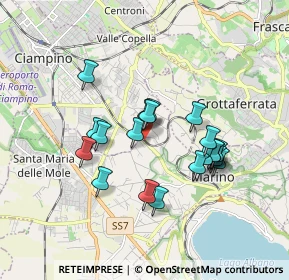 Mappa Pantanella, 00043 Ciampino RM, Italia (1.6085)