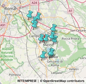 Mappa Pantanella, 00043 Ciampino RM, Italia (5.43083)