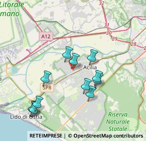 Mappa Via Giovanni della Penna, 00126 Roma RM, Italia (4.015)