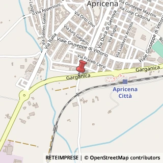 Mappa Strada Statale 89, 8700, 71011 Apricena, Foggia (Puglia)