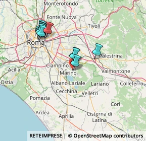 Mappa Via Monte Santo, 00046 Grottaferrata RM, Italia (15.96538)