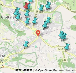 Mappa Via Monte Santo, 00046 Grottaferrata RM, Italia (1.247)