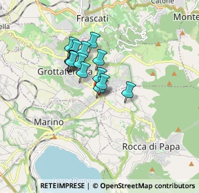 Mappa Via Monte Santo, 00046 Grottaferrata RM, Italia (1.25067)