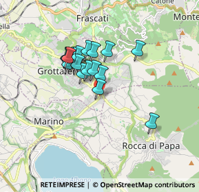 Mappa Via Monte Santo, 00046 Grottaferrata RM, Italia (1.441)