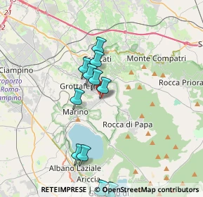 Mappa Via Monte Santo, 00046 Grottaferrata RM, Italia (3.77818)