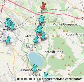 Mappa Via Monte Santo, 00046 Grottaferrata RM, Italia (4.77643)