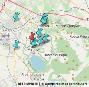 Mappa Via Monte Santo, 00046 Grottaferrata RM, Italia (3.01)