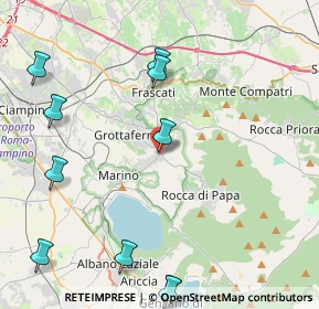 Mappa Via Monte Santo, 00046 Grottaferrata RM, Italia (6.03182)
