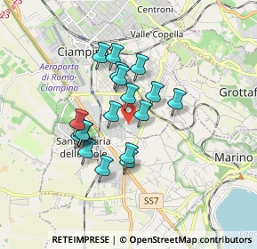 Mappa Via Colle Sangiovese, 00043 Ciampino RM, Italia (1.42056)