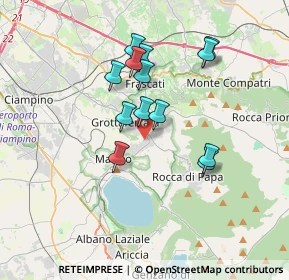 Mappa Via Vecchia di Marino, 00046 Grottaferrata RM, Italia (3.19846)