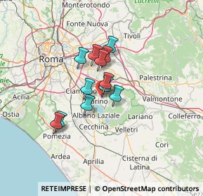 Mappa Via Vecchia di Marino, 00046 Grottaferrata RM, Italia (9.3375)