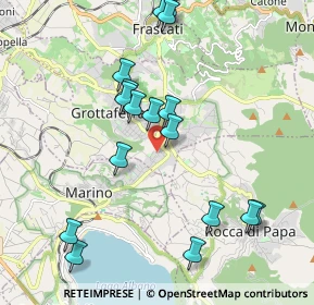 Mappa Via Vecchia di Marino, 00046 Grottaferrata RM, Italia (2.21647)