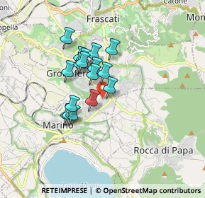 Mappa Via Vecchia di Marino, 00046 Grottaferrata RM, Italia (1.36235)