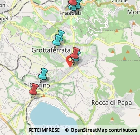 Mappa Via Vecchia di Marino, 00046 Grottaferrata RM, Italia (2.2375)