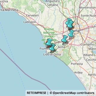 Mappa Via delle Vongole, 00054 Fiumicino RM, Italia (12.16818)