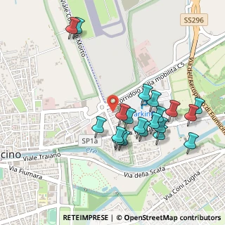 Mappa Via delle Vongole, 00054 Fiumicino RM, Italia (0.5015)