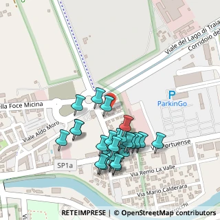 Mappa Via delle Vongole, 00054 Fiumicino RM, Italia (0.23846)