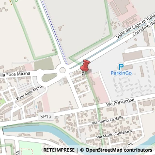 Mappa Via delle Vongole, 24, 00054 Fiumicino, Roma (Lazio)