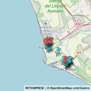 Mappa Via G. Cena, 00054 Fiumicino RM, Italia (3.743)