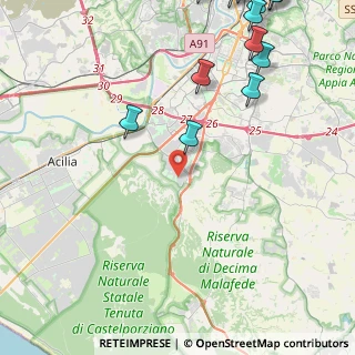 Mappa Tor Dè Cenci, 00128 Roma RM, Italia (7.02538)