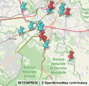 Mappa Tor Dè Cenci, 00128 Roma RM, Italia (4.52429)