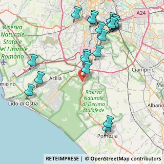 Mappa Tor Dè Cenci, 00128 Roma RM, Italia (10.4245)