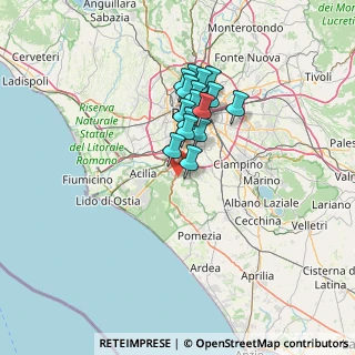 Mappa 00128 Roma RM, Italia (10.86125)