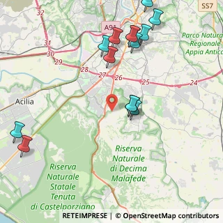 Mappa 00128 Roma RM, Italia (5.14286)