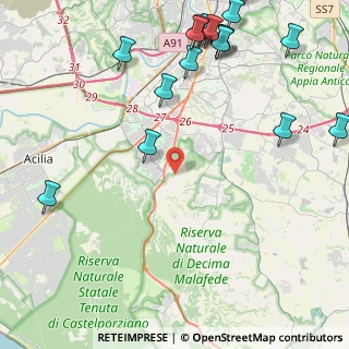 Mappa 00128 Roma RM, Italia (6.56778)