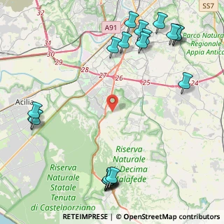Mappa 00128 Roma RM, Italia (6.2945)