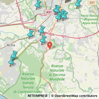 Mappa 00128 Roma RM, Italia (6.30357)