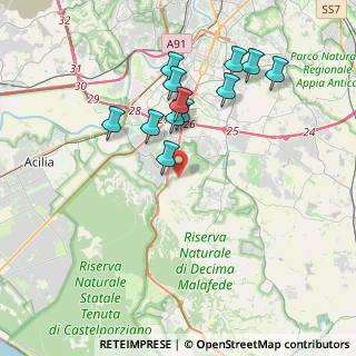 Mappa 00128 Roma RM, Italia (3.78833)