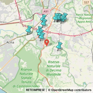 Mappa 00128 Roma RM, Italia (3.98667)