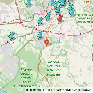 Mappa 00128 Roma RM, Italia (7.05813)