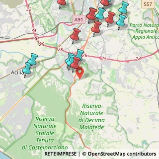 Mappa 00128 Roma RM, Italia (5.76278)