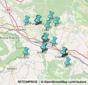 Mappa Via Casilina, 00038 Roma RM, Italia (6.46158)