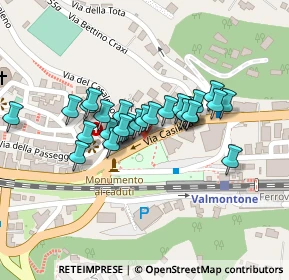 Mappa Via Casilina, 00038 Roma RM, Italia (0.08333)