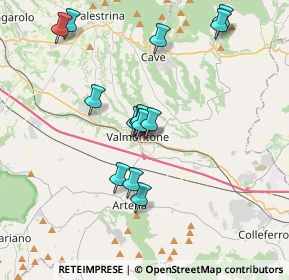 Mappa Via Casilina, 00038 Roma RM, Italia (3.62857)