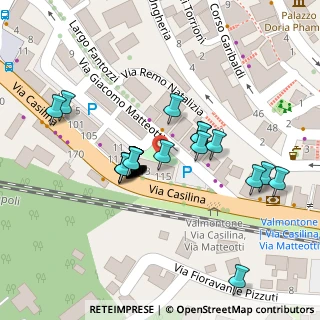 Mappa Via Casilina Nord, 00038 Valmontone RM, Italia (0.02308)