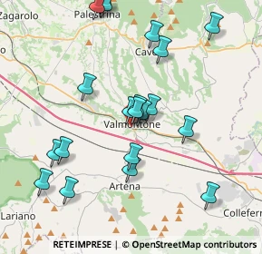 Mappa Via Casilina Nord, 00038 Valmontone RM, Italia (4.245)