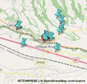 Mappa Via Casilina Nord, 00038 Valmontone RM, Italia (1.42846)