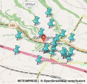 Mappa Via Casilina Nord, 00038 Valmontone RM, Italia (0.9545)