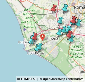 Mappa Via Carlo Bonucci, 00119 Roma RM, Italia (9.0315)