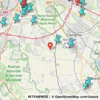 Mappa SP 3, 00134 Castel di Leva RM, Italia (8.1995)