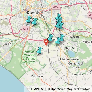 Mappa SP 3, 00134 Roma RM, Italia (6.7825)