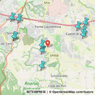 Mappa Via della Salamandra, 00128 Selcetta RM, Italia (2.97727)